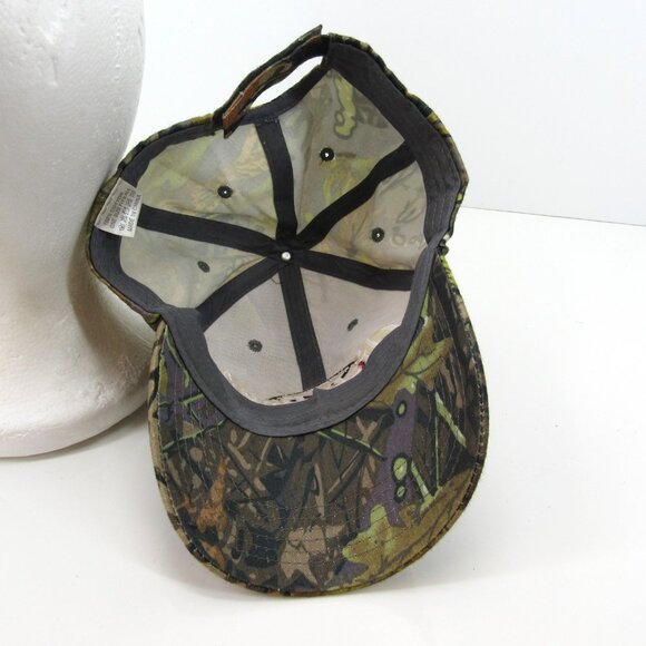 Git-R-Done Embroidered Logo Men's Camouflage Adjustable Strap Back Cap Hat - Picture 7 of 8